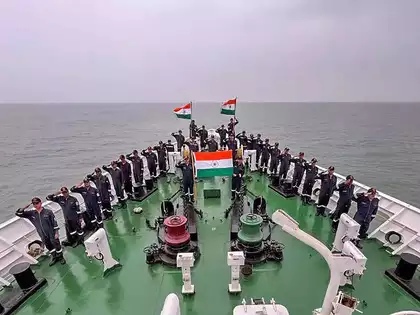 Indian Coast Guard Marks Th Raising Day With Tributes For Maritime