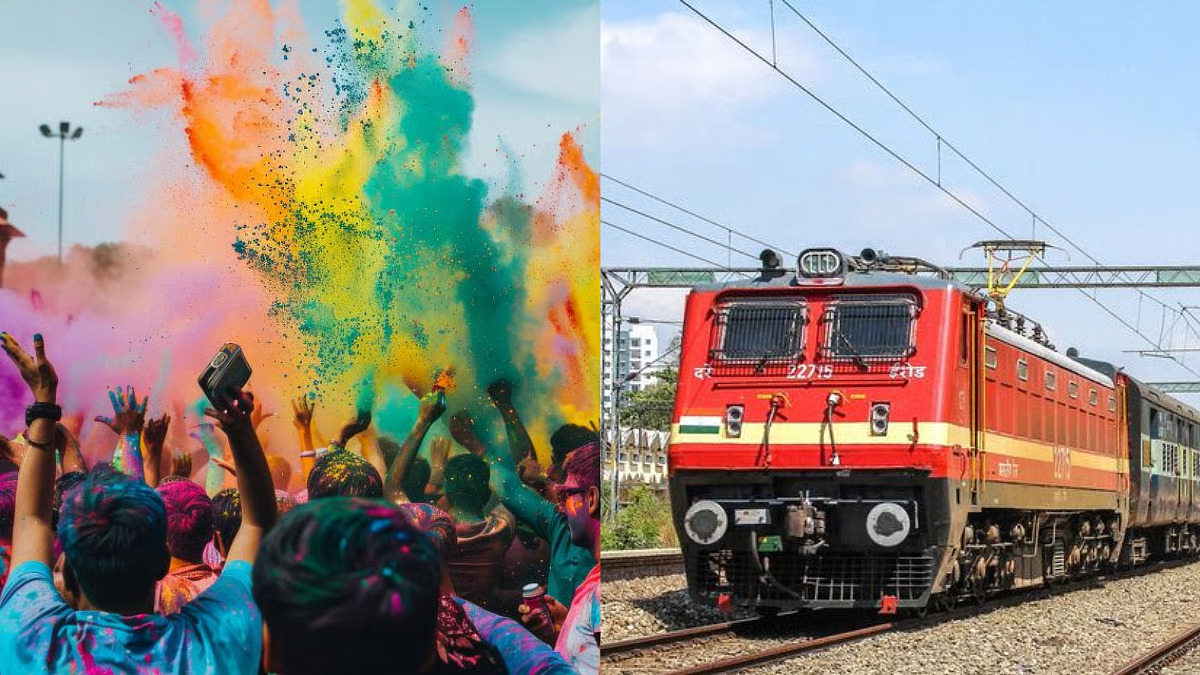 special train fro holi